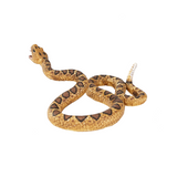 Mojo Rattlesnake Figurine – Realistic Reptile Toy