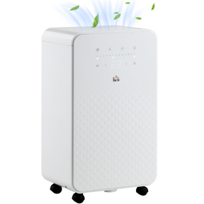 HOMCOM 10L dehumidifier with air purifier
