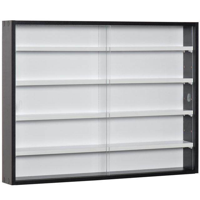 5-tier wall display cabinet