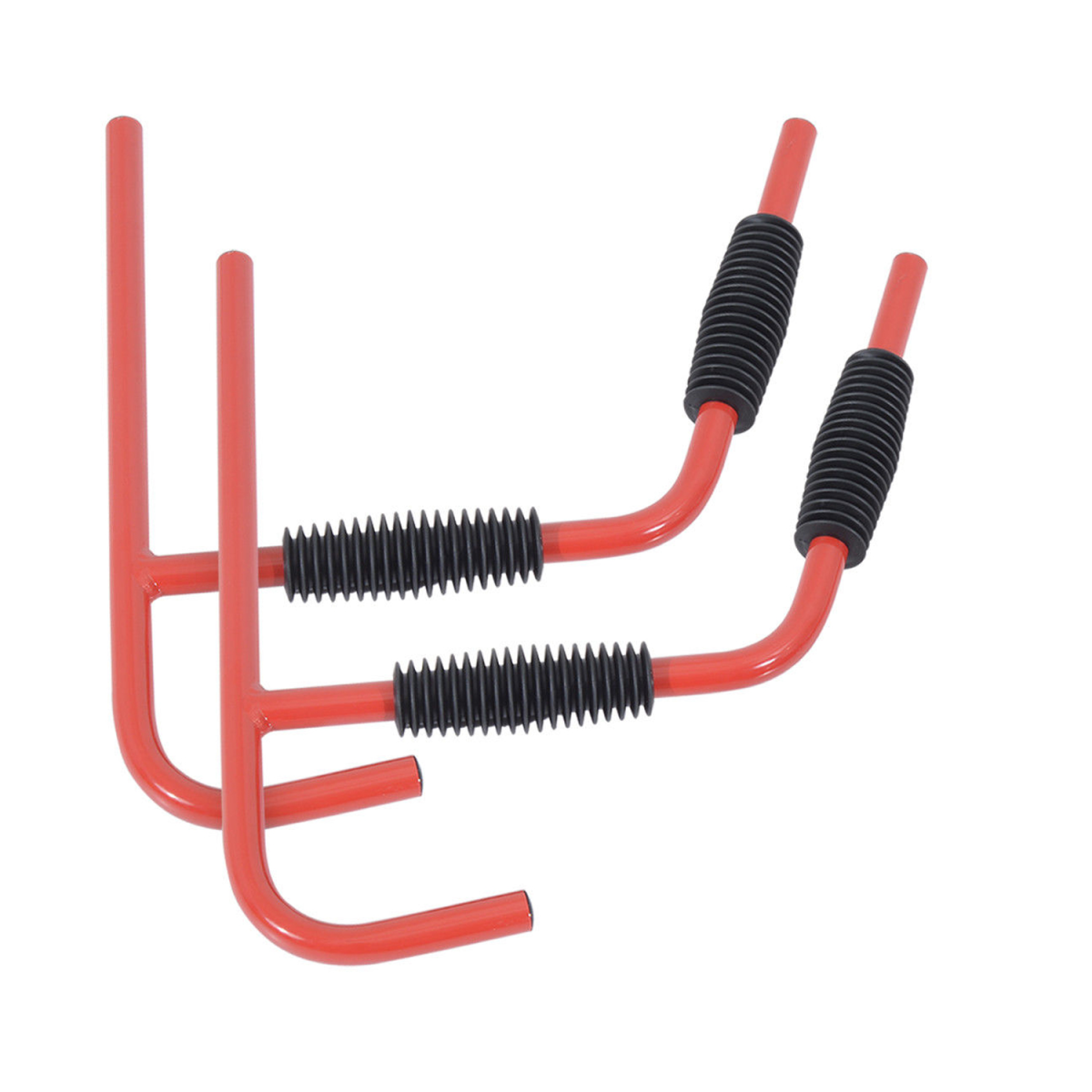 HOMCOM Kayak Wall Mount Rack with 50kg Capacity & PVC Sleeves – Heavy Duty Canoe & Paddle Storage Hangers