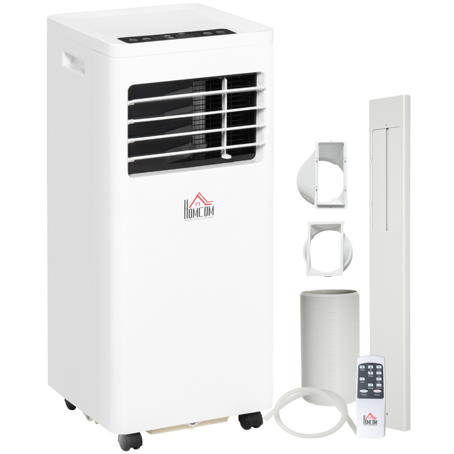 HOMCOM white 765W portable air conditioner