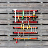 Magnetic Tool Holder Strips, 6 x 18 Inch Heavy Duty Steel Bars – Garage and Workshop Wall Storage Rack