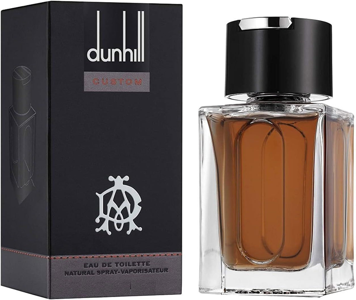 Dunhill Custom Eau de Toilette Spray 50ml – Spicy, Woody Fragrance for Men