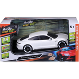 Maisto Tech R/C Porsche Taycan Turbo S Super Car – 2.4GHz Radio Control, 1:24 Scale