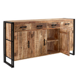 Cosmo industrial extra large mango wood sideboard