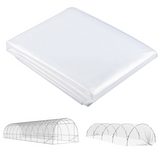 Outsunny 6x10m Clear Polytunnel Greenhouse Cover, Heavy-Duty 150um (6mil) UV5% Waterproof Plastic