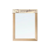 Large Plastic Framed Boutique Wall Mirror – Home Decor Mirror, Assorted Colours
