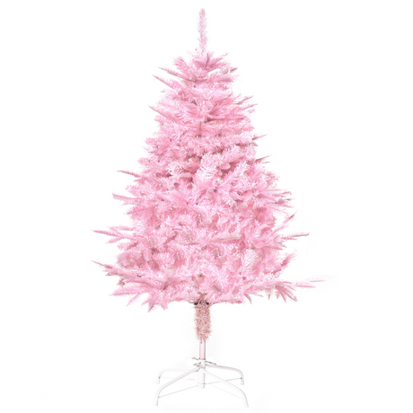 4ft pink artificial Christmas tree