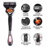 Men's 5-Blade Razor Set with 1 Handle and 24 Replacement Cartridges, ProGlide Compatible