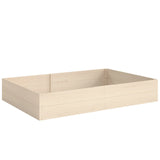 Outsunny Extra Large 620L Wooden Raised Garden Bed with Open Bottom, 180 x 120 x 30 cm