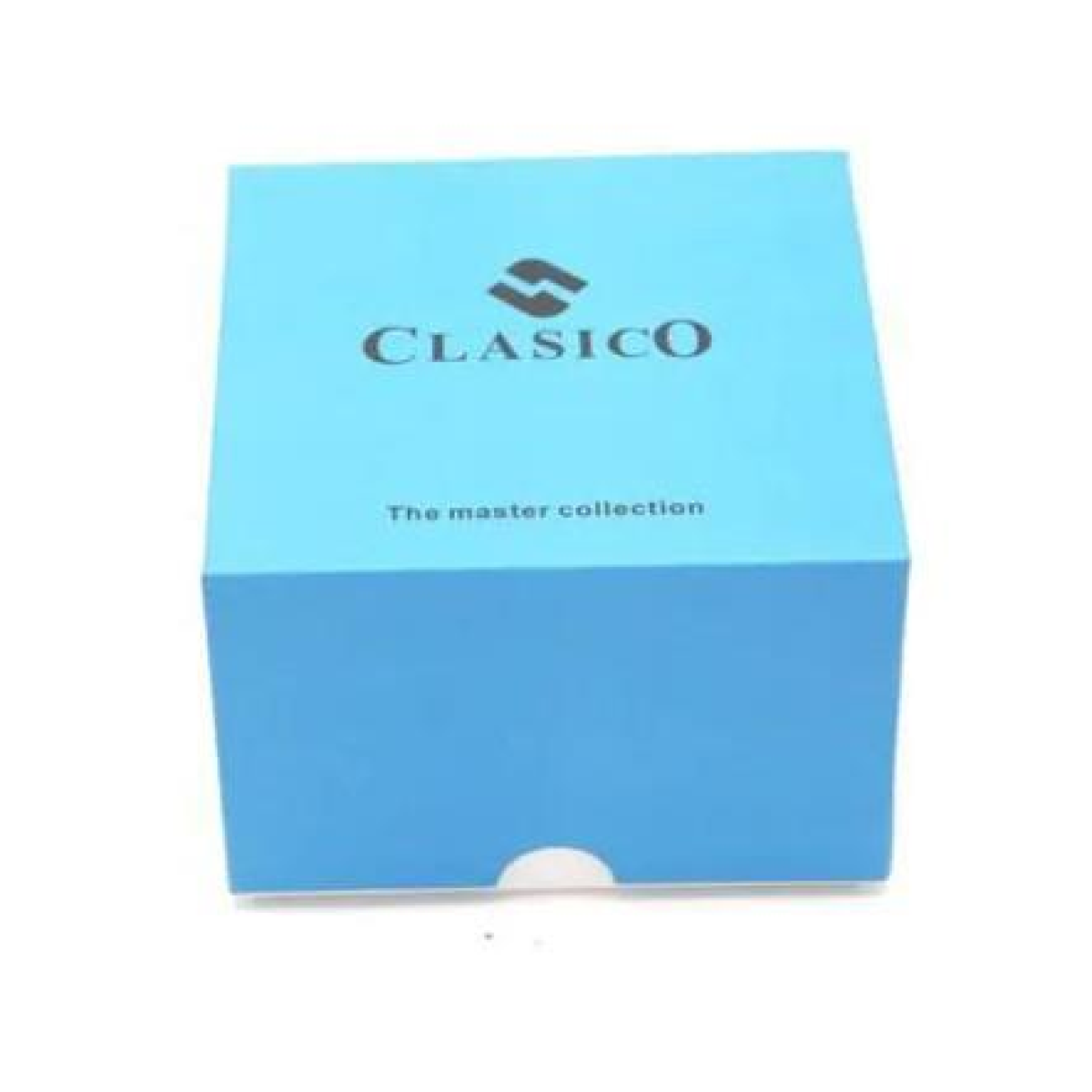 Clasico Square Watch Box – Watch Storage and Presentation Box, Blue