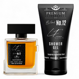 Livfragrance Woody Apple Blend No.12 Gift Set – 100ml Oil-Based Eau de Parfum & 150ml Shower Gel