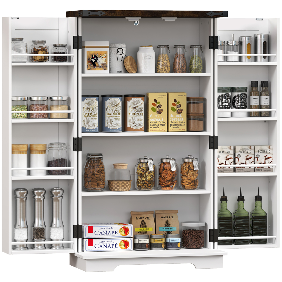 Farmhouse storage cabinet