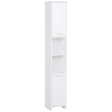 Tall freestanding storage cabinet