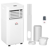 HOMCOM 9000 BTU Portable Air Conditioner with 4 Modes, LED Display & 24-Hour Timer – Home Office Cooling