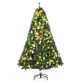 6ft pre-lit artificial Christmas tree with 200 LED lights