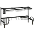2-tier over the sink dish drying rack