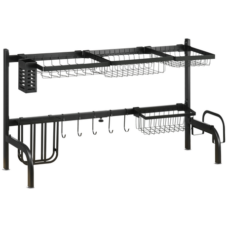 2-tier over the sink dish drying rack