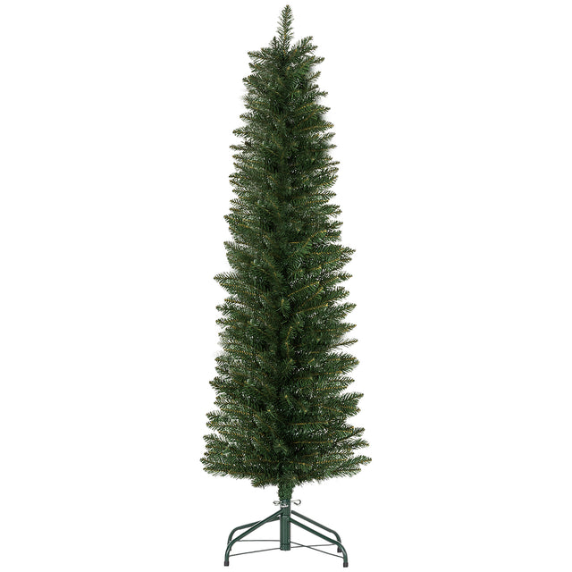 5ft slim pencil Christmas tree with stand